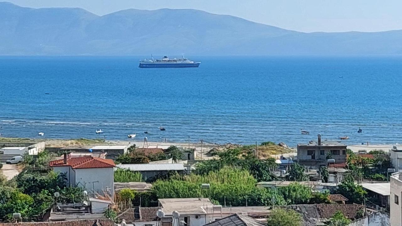 Sweetview 2-Bedroom Apartment With 3 Balcony Seaview Влёра Экстерьер фото